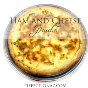 BAKED Ham and Cheese Quiche