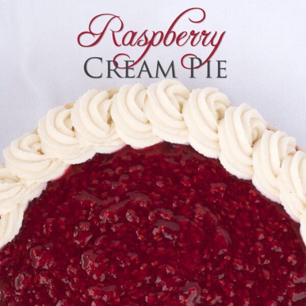 raspberry cream piefection